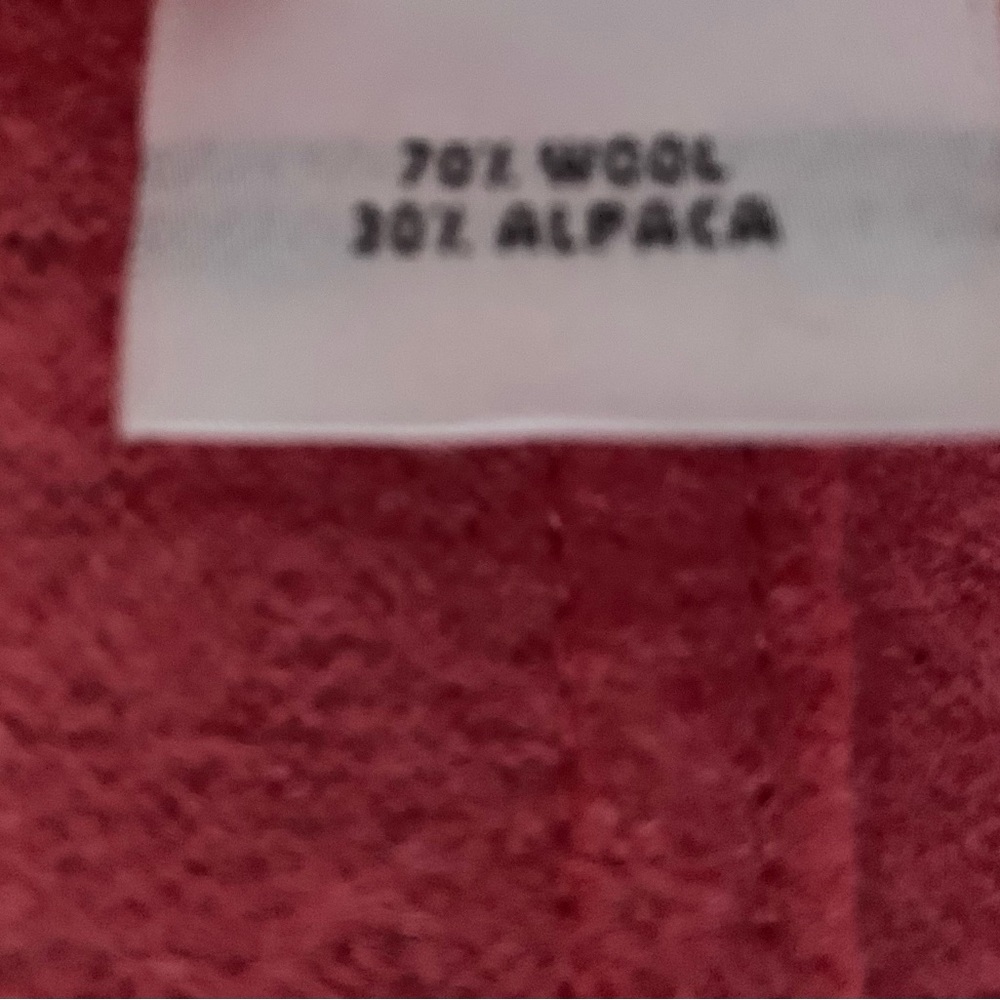 Alpaca Pink Wool Jacket - Picture 4 of 5